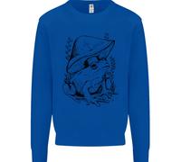 Ecologia Della Fauna Selvatica Un Ranocchio E Un Funghi Felpa Per Bambini