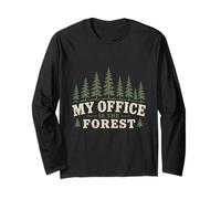Ecologo Ecologia My Office Is The Forest Maglia a Manica