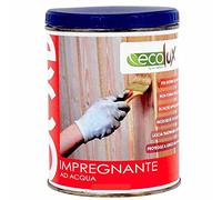 Ecolux Impregnante Fondo protettivo per Legno (Litri 0,750, Larice)
