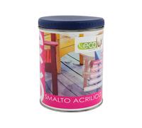 Ecolux Smalto Satinato Acrilico Ecologico Per Legno E Metallo