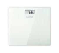ecomed PS-72E Bilancia pesapersone digitale, bilancia da bagno in vetr