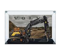 Ecometa Teca in Plexiglass - Arca Lite | Compatibile con Escavatore Volvo EC500 Hybrid LEGO (42215)