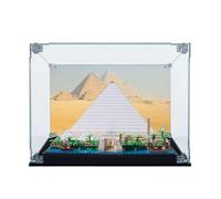 Ecometa Teca in Plexiglass - Arca Lite | Compatibile con La Grande piramide di Giza LEGO (21058)