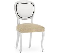ECOMMERC3 | 2 coprisedili universali e versatili - coprisedia colore beige protezione facile da posizionare per schienale, seduta e bracci