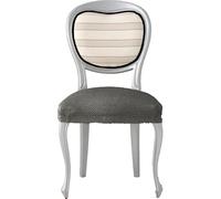 ECOMMERC3 | 2 fodere per sedia bielastiche in jacquard, adattabili, traspiranti e protezione totale - 2 fodere per sedia, colore grigio, facile da installare, 100% fabbricazione spagnola