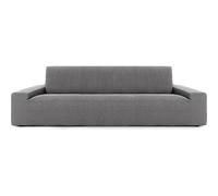 ECOMMERC3 bielastico a 5 posti in Tessuto Super Elastico-Copridivano Grigio Scuro Traspirante e Regolabile con Schiuma di Fissaggio e gomme, Poliestere, Cotone, elastomero, 5 Plazas