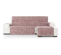 ECOMMERC3 Chaiselong - Copridivano extra destro universale e versatile - Copridivano Chaiselongue colore rosa, facile da posizionare per schienale, seduta e bracci