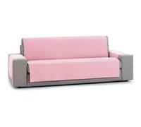 ECOMMERC3 | Copridivano a 2 posti, elastico e versatile - copridivano colore rosa, facile da applicare con gomme regolabili - copridivano rinnova e protegge seduta, schienale e braccia