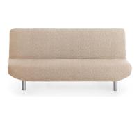 ECOMMERC3 | Copridivano a 3 posti Clic-Clac Bielastico - Copridivano beige protettivo super elastico per divani Clic Clac, Libro e Futon