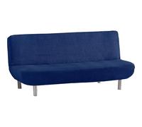ECOMMERC3 | Copridivano a 3 posti Clic-Clac elasticizzato Jacquard - Copridivano Clic-Clac Colore Blu Misura Universale per Divani Clic Clac, Traspirante e Antiusura, Facile da mettere e rimuovere