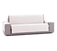 ECOMMERC3 | Copridivano a 4 posti, elastico e versatile - colore bianco protettivo facile da applicare con gomme regolabili - rinnova e protegge seduta, schienale e braccia