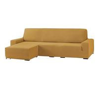 ECOMMERC3 | Copridivano a chaise longue bielastico per braccio corto sinistro - Copridivano con chaise longue, colore senape adattabile a tutti i modelli - copridivano regolabile in schiuma di