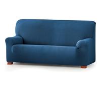 ECOMMERC3 | Copridivano bielastico jacquard, misura 2 posti, protezione completa, traspirante, colore blu, adatto per diversi modelli di divano