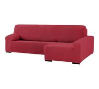 ECOMMERC3 | Copridivano bielastico per bracciolo lungo destro, con chaise longue, colore bordeaux, adattabile a tutti i modelli - copridivano regolabile in schiuma di fissaggio