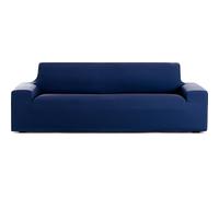 ECOMMERC3 | Copridivano bielastico traspirante, misura 2 posti, con rivestimento antiscivolo, colore blu, facile da applicare e rimuovere, include schiuma di fissaggio