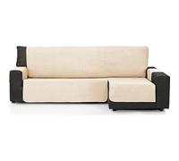 ECOMMERC3 | Copridivano Chaise Long 200 cm convalidato per Chaise Long Braccio destro e sinistro - Copridivano a chaise longue, regolabile, colore: Beige