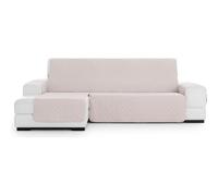 ECOMMERC3 | Copridivano Chaiselong extra sinistro imbottito e antiscivolo - Copridivano Chaiselongue Beige protezione completa, comfort e stile in design regolabile e lavabile