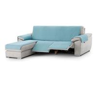 ECOMMERC3 | Copridivano Chaiselong Mini sinistro imbottito e antiscivolo - Copridivano Chaiselongue turchese, protezione completa, comfort e stile, design regolabile e lavabile