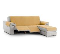 ECOMMERC3 | Copridivano Chaiselong Normale Destra Imbottito e Antiscivolo - Copridivano Chaiselongue Senape Protezione completa, Comfort e stile, design regolabile e lavabile