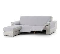 ECOMMERC3 | Copridivano Chaiselong Normale sinistro imbottito e antiscivolo - Copridivano Chaiselongue grigio protezione completa, comfort e stile in design regolabile e lavabile