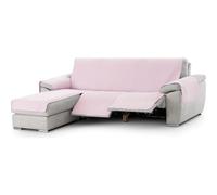 ECOMMERC3 | Copridivano Chaiselong Normale sinistro imbottito e antiscivolo - Copridivano Chaiselongue rosa protezione completa, comfort e stile in design regolabile e lavabile