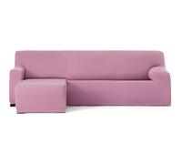 ECOMMERC3 | Copridivano Chaiselongue Braccio corto sinistro Bielastico traspirante - Copridivano Chaiselongue Colore Rosa Regolazione gomme e schiume di sostegno, protezione dall'usura