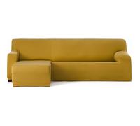 ECOMMERC3 | Copridivano Chaiselongue Braccio corto sinistro Bielastico traspirante - Copridivano Chaiselongue Colore senape Regolazione gomme e schiume di sostegno, protezione dall'usura
