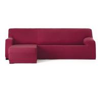 ECOMMERC3 | Copridivano Chaiselongue Braccio corto sinistro Bielastico traspirante - Copridivano Chaiselongue Colore Bordeaux Regolazione gomme e schiume di sostegno, protezione dall'usura