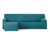 ECOMMERC3 | Copridivano Chaiselongue Braccio corto sinistro Bielastico traspirante - Copridivano Chaiselongue Colore Verde smeraldo Regolazione Gomme e Schiume di tenuta