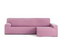 ECOMMERC3 | Copridivano Chaiselongue Braccio Lungo Destra Bielastico Traspirante - Copridivano Chaiselongue Colore Rosa Regolazione Gomme e Schiume di Tenuta, Protezione contro l'usura