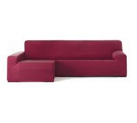 ECOMMERC3 | Copridivano Chaiselongue Braccio Lungo Sinistra Bielastico Traspirante - Copridivano Chaiselongue Colore Bordeaux Regolazione Gomme e Schiume di Tenuta, Protezione contro l'usura