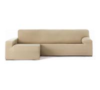ECOMMERC3 | Copridivano Chaiselongue Braccio Lungo Sinistra Bielastico Traspirante - Copridivano Chaiselongue Colore Beige Regolazione Gomme e Schiume di Tenuta, Protezione contro l'usura