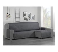 ECOMMERC3 | Copridivano con chaise longue, misura 240, super regolabile, colore: nero, imbottito ed extra morbido, 100% Made in Spain