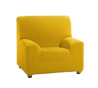 ECOMMERC3 | Copridivano elastico e extra morbido per divano 1 posto da 70 a 110 cm- Copridivano regolabile, Colore Oro - 100% prodotto in Spagna