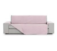 ECOMMERC3 | Copridivano imbottito e antiscivolo a 2 posti - copridivano rosa protettivo morbido ed elegante con design regolabile, resistente e lavabile