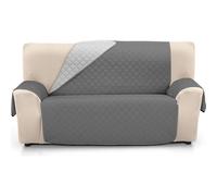 ECOMMERC3 | Copridivano misura 2 posti super regolabile - copridivano 2 posti reversibile colore grigio/antracite imbottito ed extra morbido 100% Made in Spain