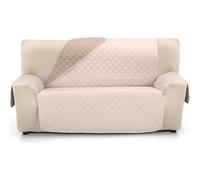 ECOMMERC3 | Copridivano misura 2 posti super regolabile - copridivano 2 posti reversibile colore lino/pelle imbottita ed extra morbida 100% Made in Spain