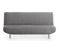 ECOMMERC3 | Copridivano per letto a 3 posti Clic-Clac Bielastico - Copridivano grigio scuro protettivo super elastico per divani Clic Clac, Libro e Futon