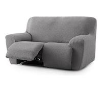 ECOMMERC3 | Copridivano Relax Piedi Insieme 2 x 2 Super Elastico - Copridivano Grigio Scuro Adattabile e Traspirante per Divani Chester e Klippan