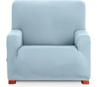 ECOMMERC3 | Copridivano universale e versatile a 1 posto, colore blu celeste, facile da posizionare per schienale, seduta e braccia