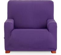 ECOMMERC3 | Copridivano universale e versatile a 1 posto, protezione per divano, colore viola, facile da posizionare per schienale, seduta e braccia