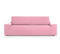 ECOMMERC3 | Copridivano universale e versatile a 2 posti, colore rosa, facile da posizionare per schienale, seduta e braccia