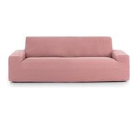 ECOMMERC3 | Copridivano universale e versatile a 3 posti, colore rosa, facile da posizionare per schienale, seduta e braccia