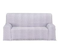 ECOMMERC3 | Copriletto multiuso dimensioni 230 x 260 cm per divano o letto - Foulard multiuso al tatto extra morbido colore lilla