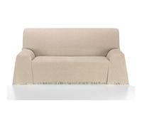 ECOMMERC3 | Copriletto multiuso dimensioni 300 x 260 cm per divano o letto - Foulard multiuso al tatto extra morbido, colore beige