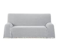 ECOMMERC3 | Copriletto multiuso dimensioni 300 x 260 cm per divano o letto - Foulard multiuso al tatto extra morbido, colore grigio