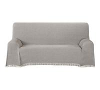 ECOMMERC3 | Copriletto multiuso dimensioni 300 x 260 cm per divano o letto - Foulard multiuso al tatto extra morbido, colore marrone
