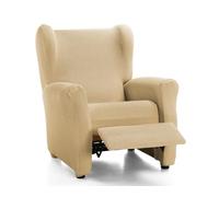 ECOMMERC3 | Copripoltrona reclinabile trapuntata ultra-aderente - Copripoltrona reclinabile elasticizzata colorata Visone - 100% prodotto in Spagna