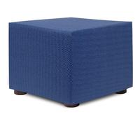 ECOMMERC3 | Custodia per Pouf 40 x 40 Super Elastico Bielastico - Custodia Pouf Colore Ecru Protezione Traspirante Antiruggine, Facile da applicare e rimuovere Massima adattabilità e protezione