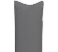 ECOMMERC3 | Federa per cuscino 105 100% cotone - Federa per cuscino color antracite morbidezza e freschezza per un riposo traspirante, ipoallergenico e durevole